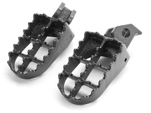 Mx foot pegs motocross dirt bike footrests l & r for 2003-2011 suzuki rm85