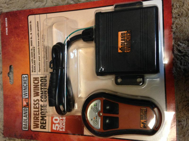 Badland wireless winch remote 50 foot range new item # 69229 next day shipping