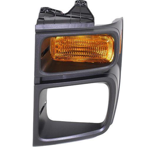 Headlight trim bezel w/parking turn signal light lamp driver left for 08-12 e150