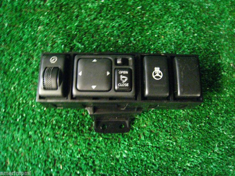 04 nissan maxima dash mirror dimmer steering wheel heat switch assembly