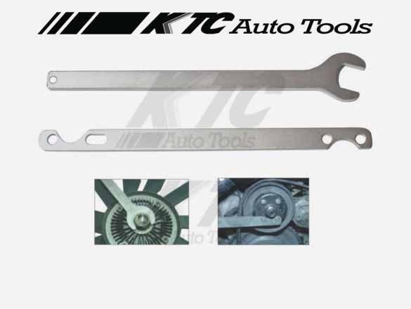 Bmw gm fan clutch nut wrench water hub holding tool set