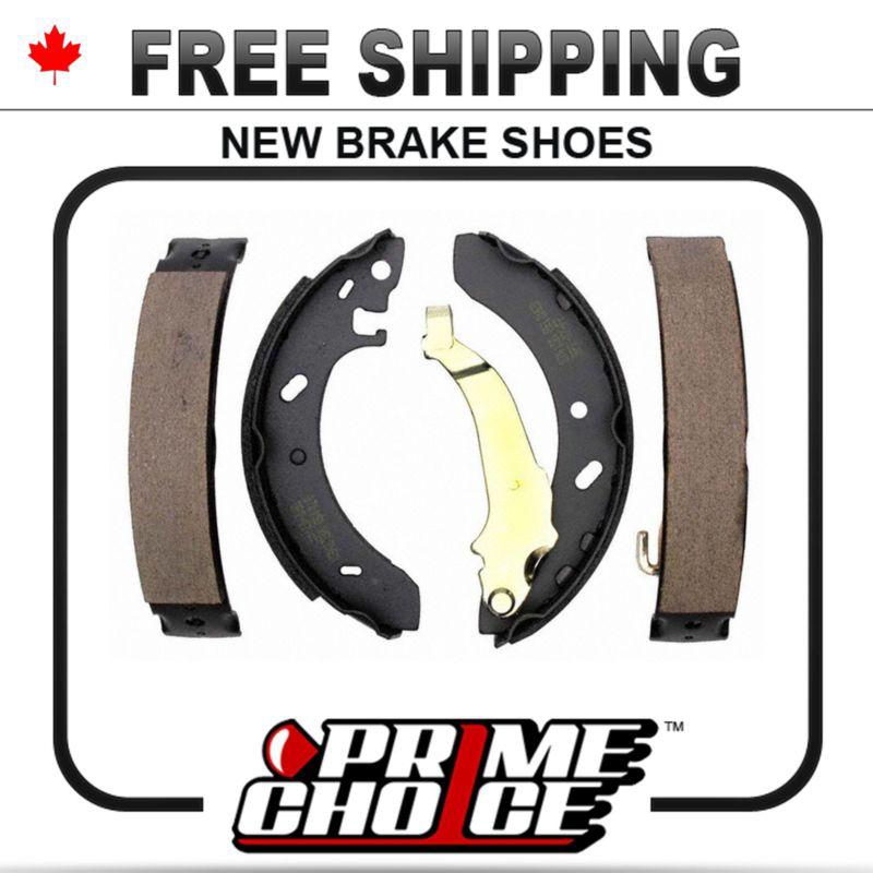 Prime choice new premium brake shoe set 4 shoes rear pair