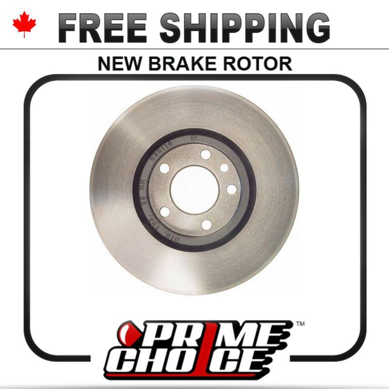 1 premium new disc brake rotor for front fits left driver / right passenger side