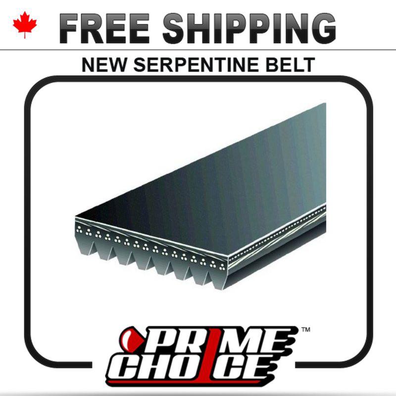 New serpentine drive belt