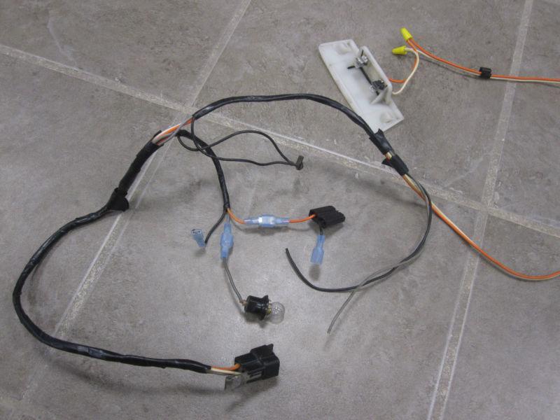 66 67 chevelle ss396 4 speed floor shift console oem wiring harness