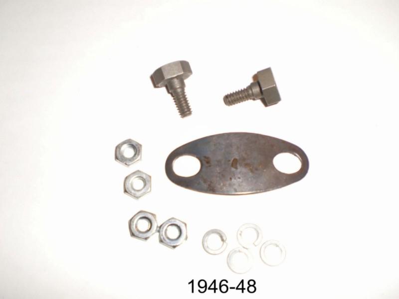 1946-48 harley knuck pan u wl motorcycle horn mount kit made inusa free shipping