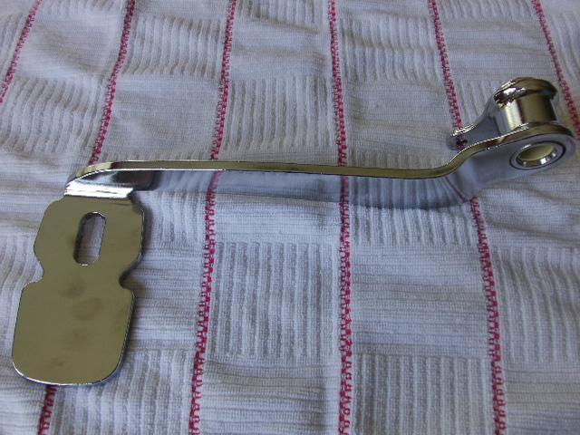 Harley davidson oem softail chrome rear brake lever foot brake 42597-00a