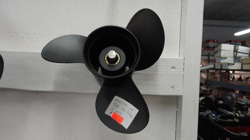 New johnson evinrude omc 10 x 14p aluminum propeller outboard prop 20-35 hp