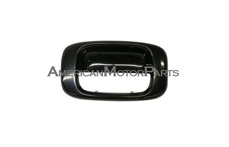 Replacement outside rear smooth tailgate handle bezel chevy gmc silverado sierra