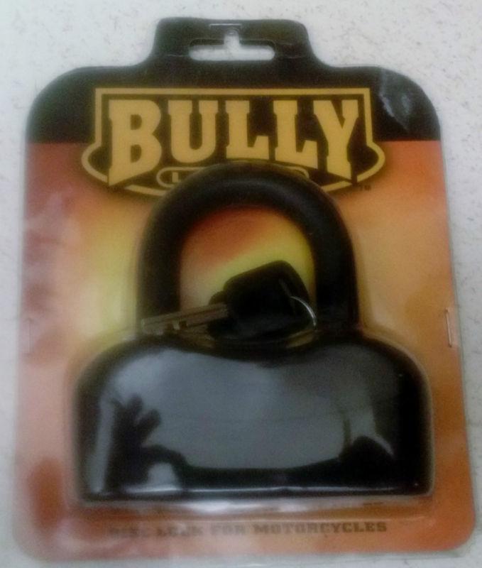 Bully locks - u shaped disk lock for motorcycles black p/n #13-2209