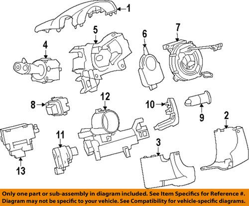 Gm oem 22837582 switch, multi-function/combination