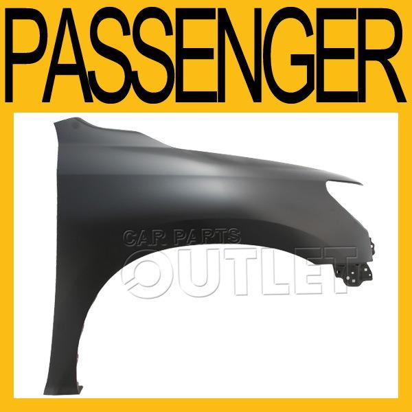 07-10 toyota tundra sr5 primed fender passenger side rh