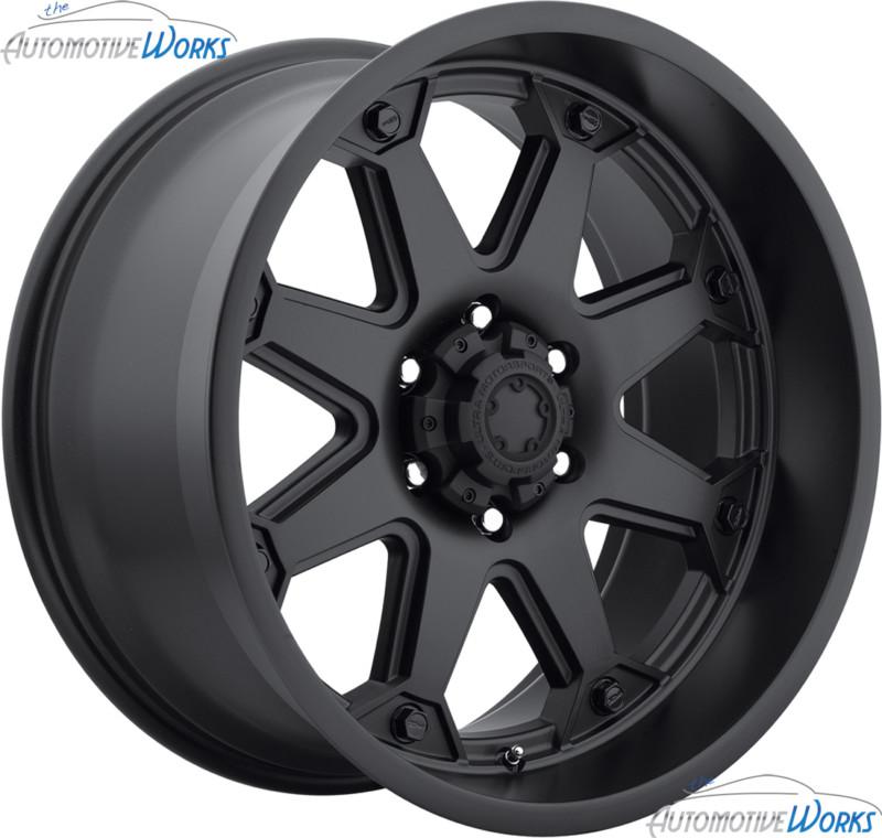 1 - 18x10 ultra 198 bolt 6x139.7 6x5.5 -25mm matte black wheel rim inch 18"