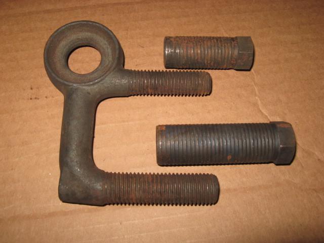 1936 mopar plymouth dodge front spring rear silent shackle nos oem