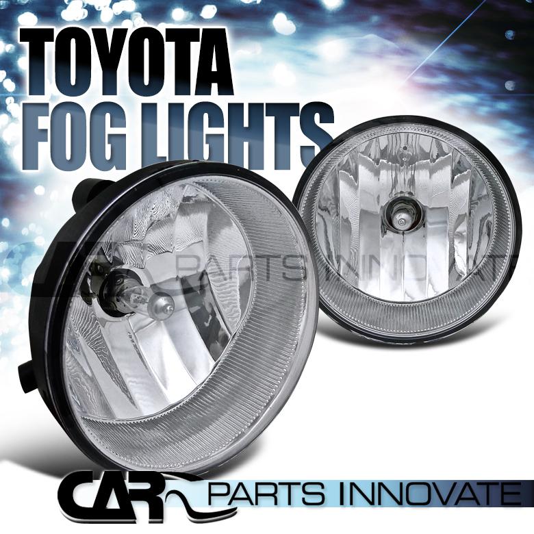 05-11 tacoma 04-06 solara 08-12 tundra sequoia clear fog driving bumper lights