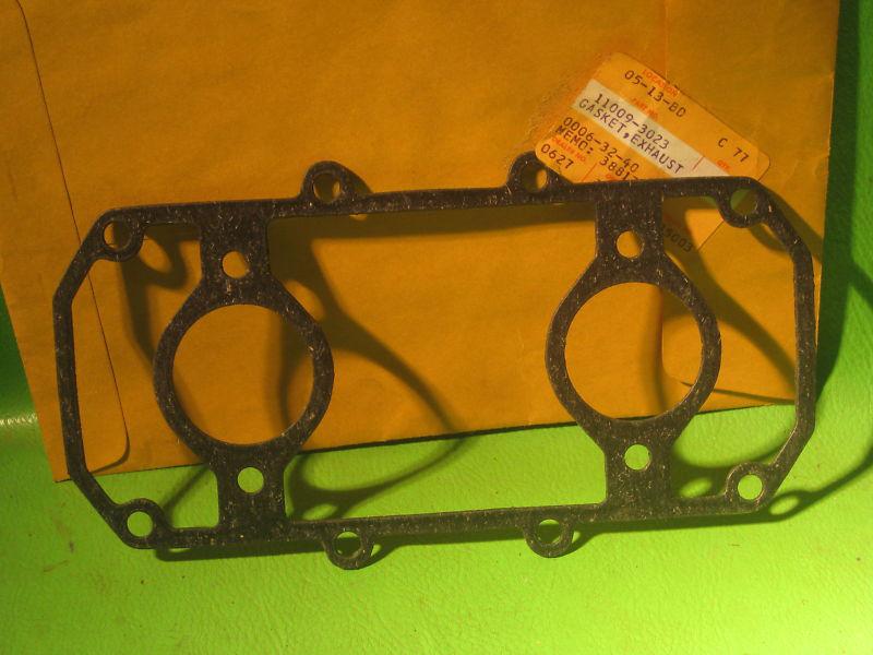 Kawasaki js400 '76 wsa 73-74 js440 js550 exhaust manifold gasket oem #11009-3023