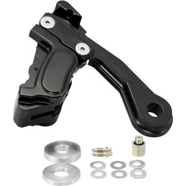 Belt drives ltd gma-402stsb millenium caliper smooth black 87-99 softails