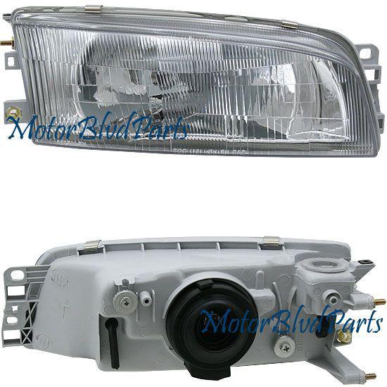 97-02 mirage 4d headlight headlamp passenger right side