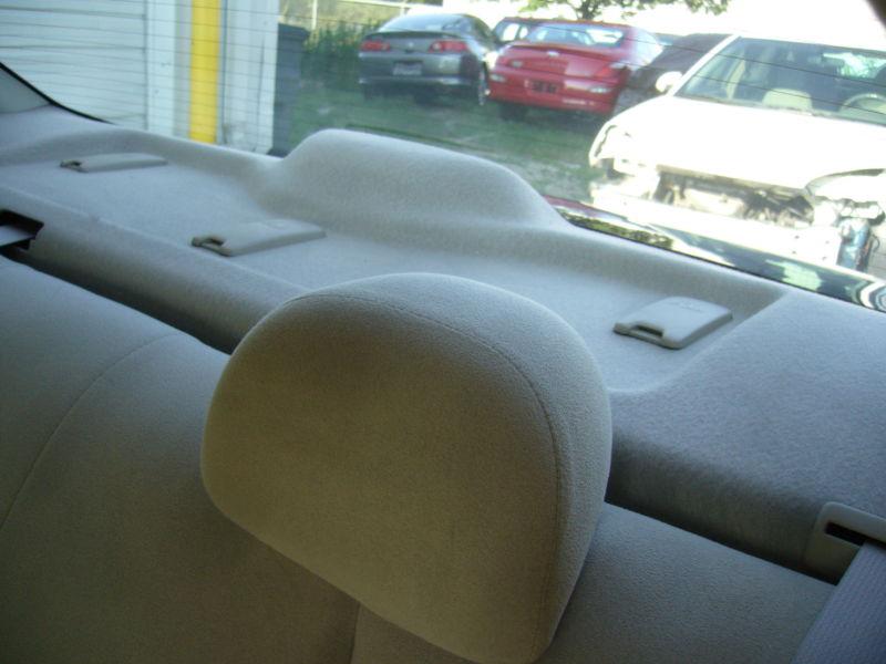 2007-2011 nissan versa parcel shelf rear panel package tray oem 2008 2009 2010 