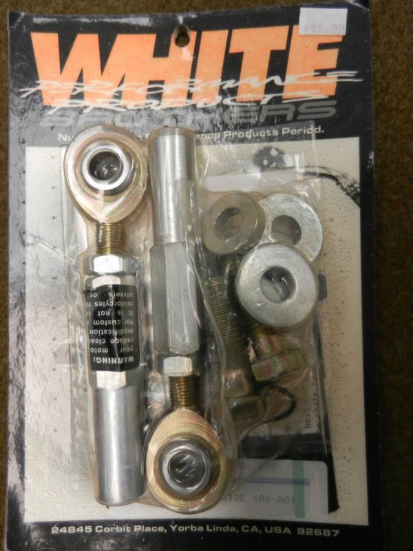 White brothers adjust-a-ride lowering kit for 1984-88 harley davidsons softails