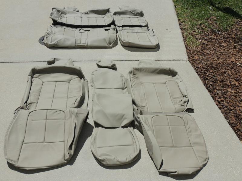 Ford f150 f-150 super crew leather seat covers interior 2011 