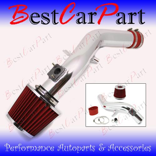 Bcp red 06-11 is 250/350 v6 2.5l 3.5l cold air intake induction kit + filter