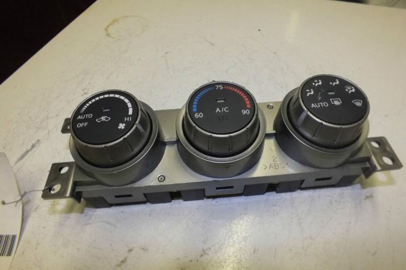 2005 2006 nissan altima climate control 27500 zb100 oem d