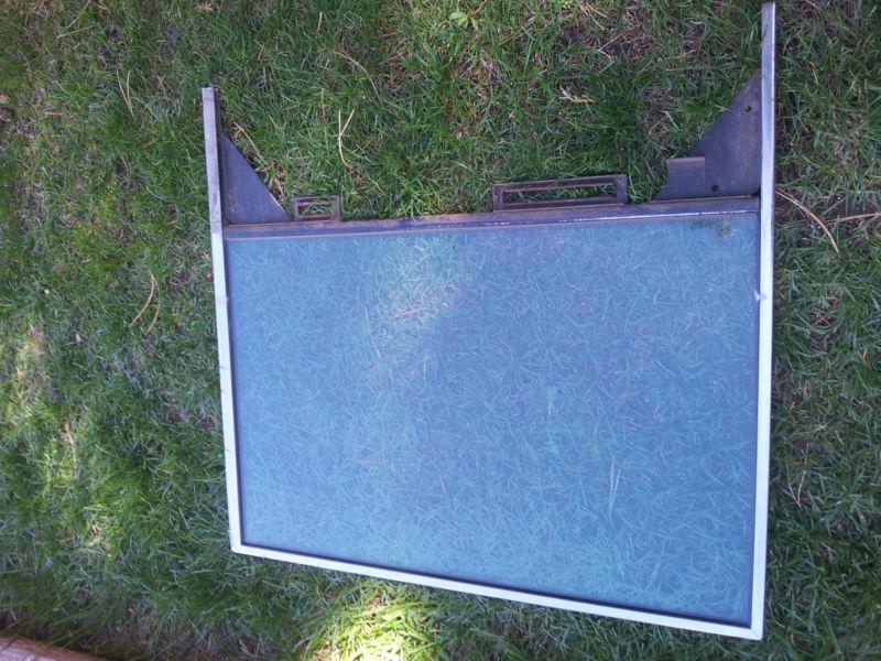 Scout ii window, driver or passenger, full replacement with frame