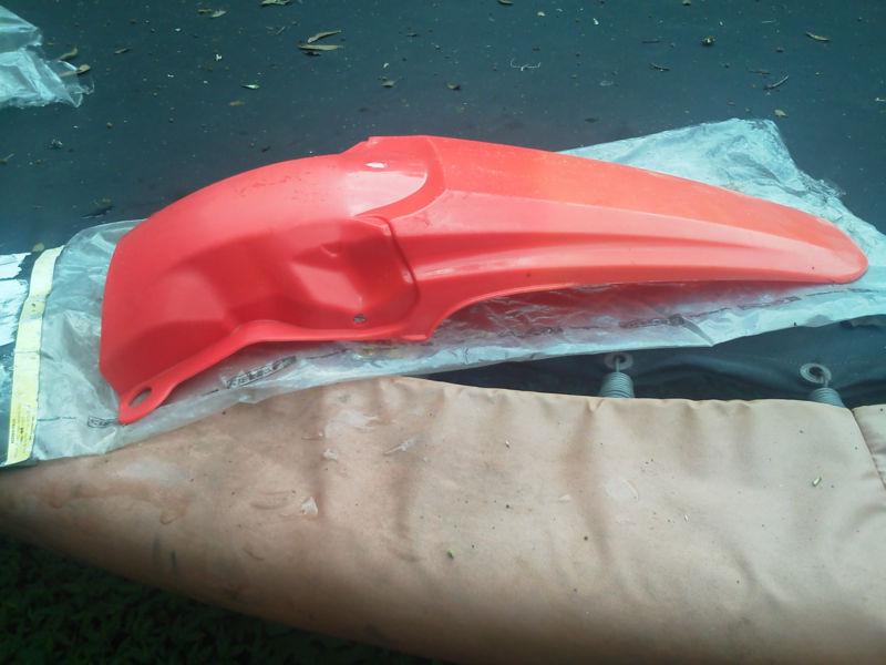 05' 2005 crf450f crf 450f 450 f red acerbis rear fender