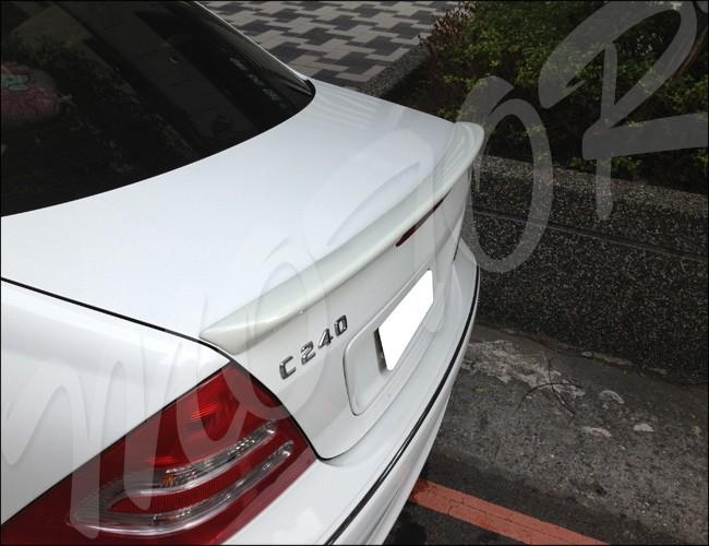 01-07 m-benz w203 c240 c320 4dr sedan amg trunk spoiler wing choose your color