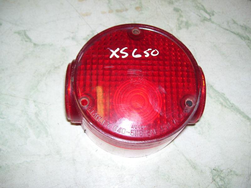 1970's yamaha taillight lens,xs650,tx750,tx500,dt250,more  (b20)