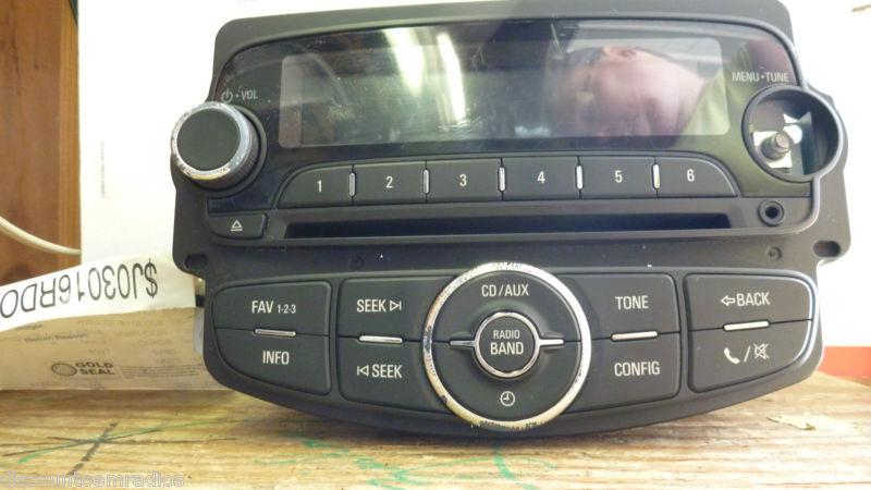 2012 12 chevrolet sonic radio cd usb mp3 player oem 95909138 *