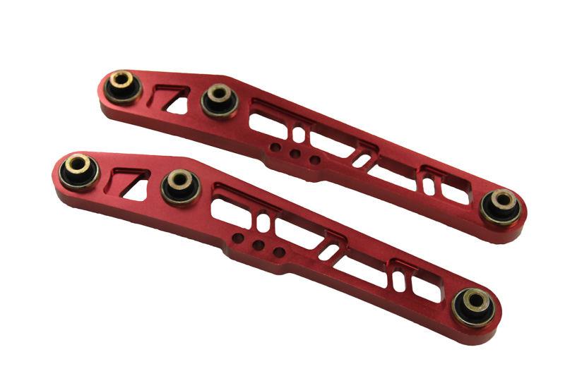 New design red aluminum side rear lower control arm suspension eg dc2 ef eg6 si