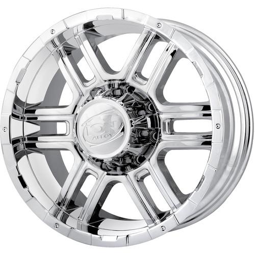 18x9 chrome alloy ion style 179 wheels 5x5 +12 gmc c-1500 pickup yukon 5lug