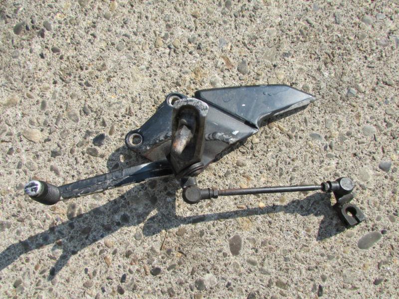 1992 zx6 zx-6 zx 6 zx-6r zx6r left rear set shifter pedal peg