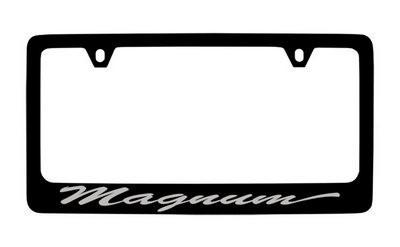 Dodge genuine license frame factory custom accessory for magnum style 4