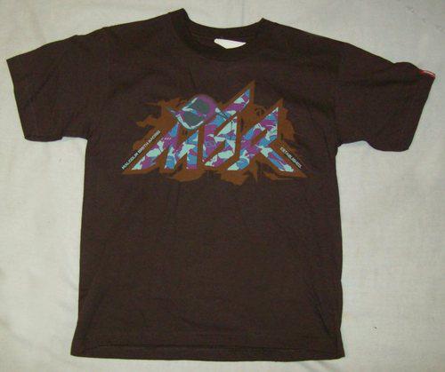 Msr razor brown tee youth shirt short sleeve size youth small 348957