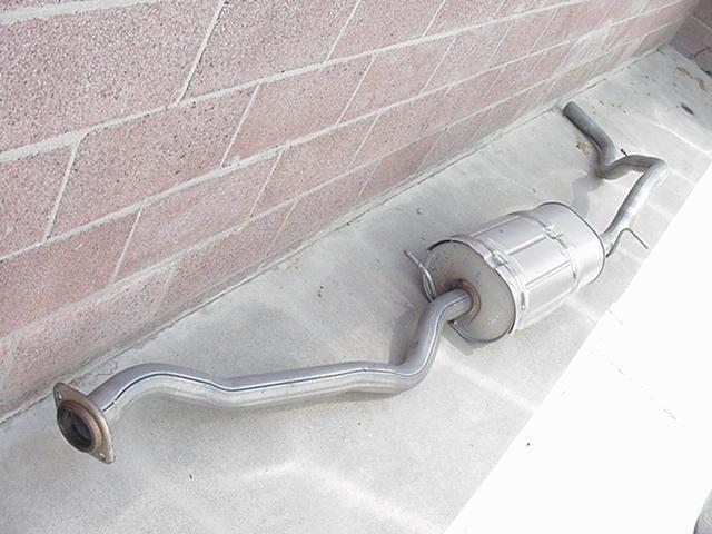 99-05 chevrolet silverado gmc sierra truck 1500 extended cab exhaust system