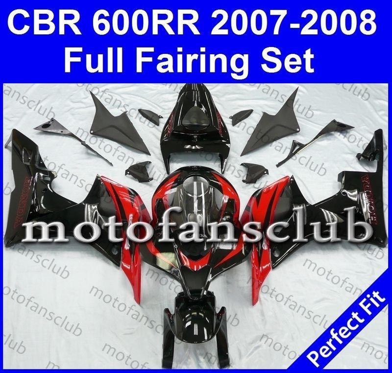 Fit honda cbr600rr 07 08 cbr 600 rr 2007 2008 fairing kit bodywork #44 b