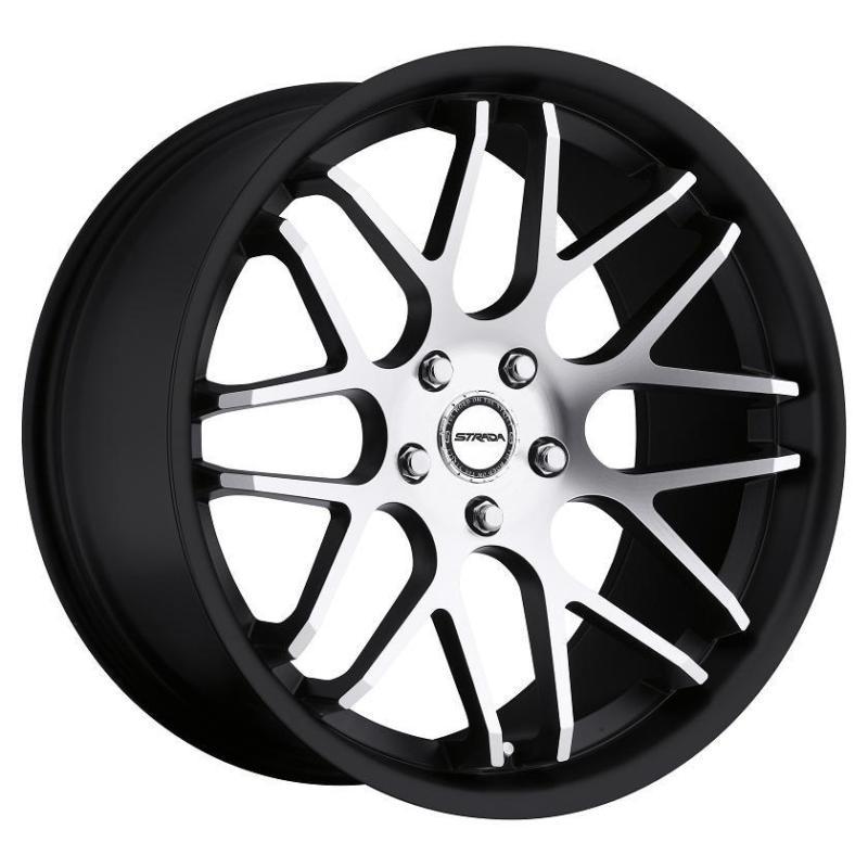 20" inch 5x4.5 black machined wheels rims 5 lug acura ford infiniti lexus