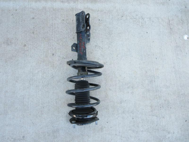 02 06 toyota camry le 4cyl 2.4 left front driver side shock strut spring  oem