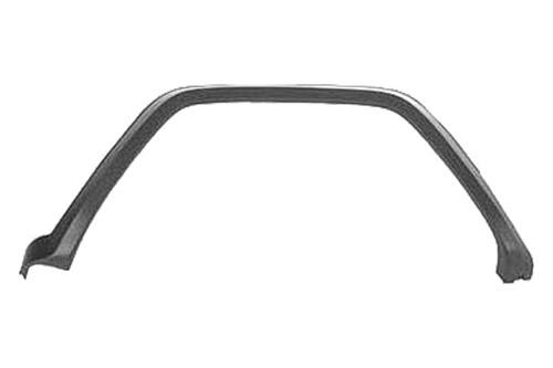 Replace ch1290102 - 84-96 jeep cherokee front driver side fender flare brand new