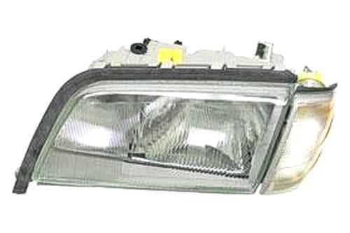 Replace mb2503135 - 94-96 mercedes c class front rh headlight assembly halogen