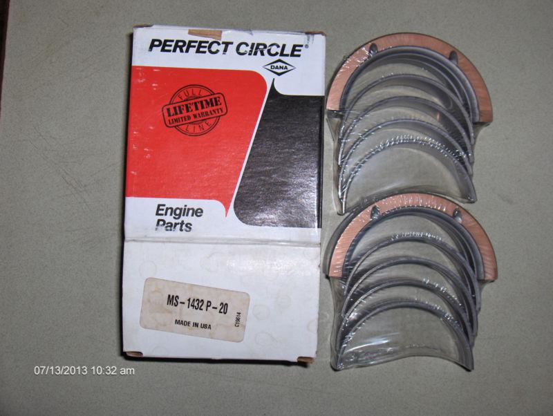 Ford,351,400, perfect circle main bearings ms-1432 p .20