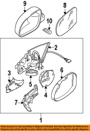 Volkswagen oem n91070101 outside mirrors-bulb