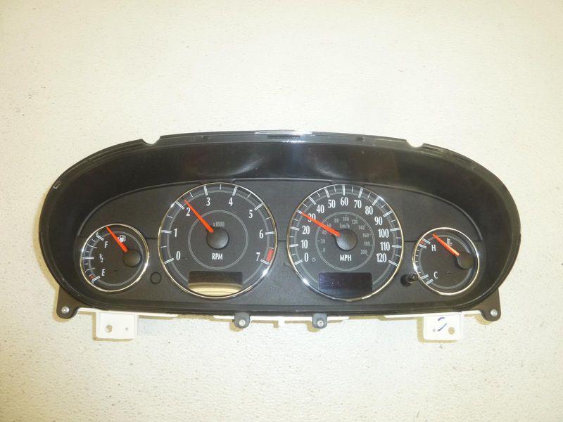 01 02 chrysler sebring us cluster speedometer sedan w/o autostick 05026194ag