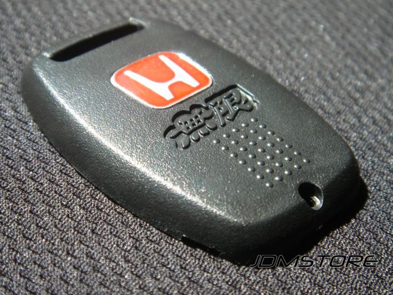 Honda mugen red emblem factory oem key fob keyless entry cover replace