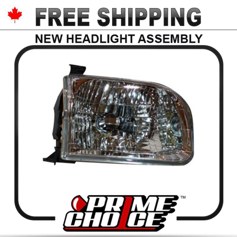 Prime choice new right passenger side headlamp headlight assembly replacement rh