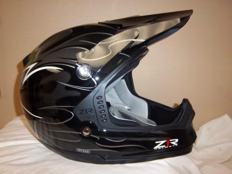 Atv motorcross zir intake flame helmet  0110-0916 2xlarge