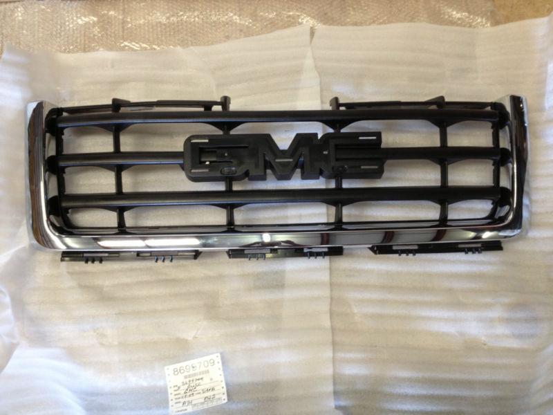 Gmc sierra grille 2008 2009 2010 2011 2012 2013 new aftermarket 